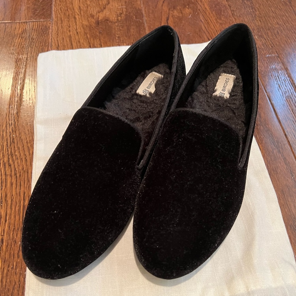 Birdies Starling Black Velvet 7.5 EUC